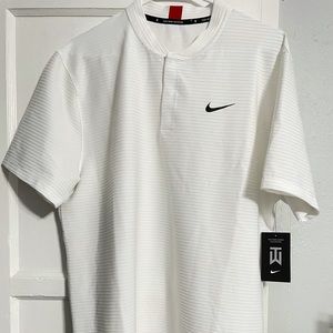 Nike Dri-Fit Tiger Woods Blade Collar Shirt Sz L